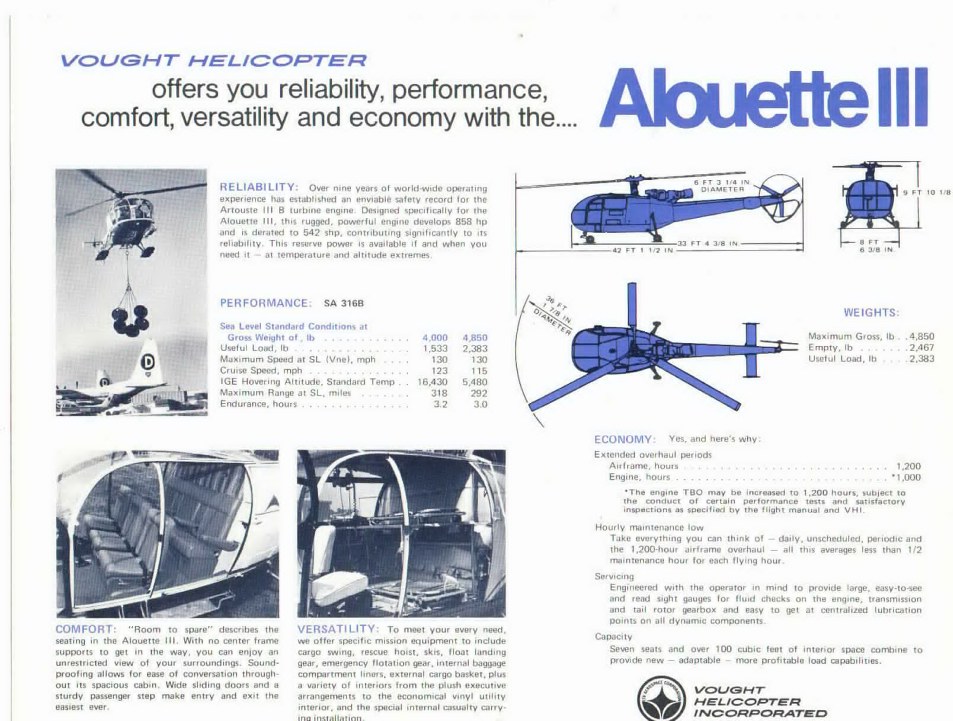 Alouette Sales Brochure